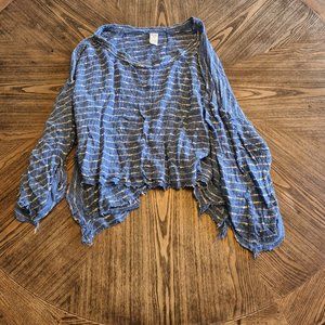 Free People Women's Striped Island Girl Hacci - S